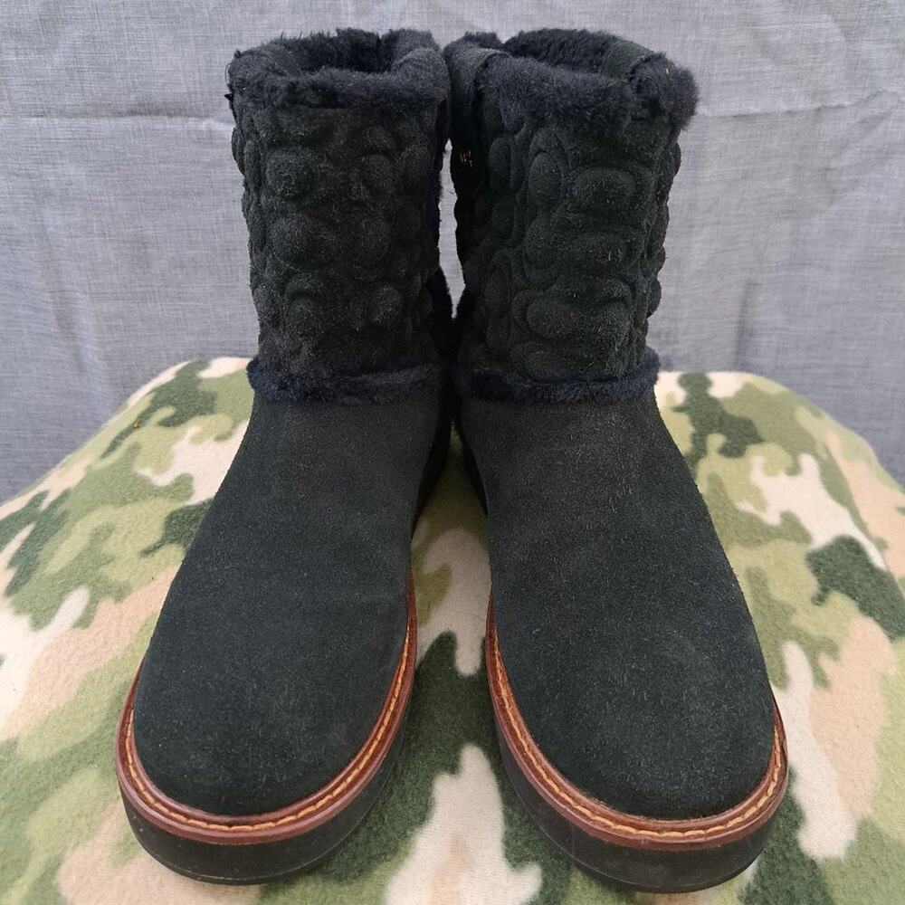 %Coach, ivy boot, Black, Size 8B Women / D13 - Picture 3 of 12